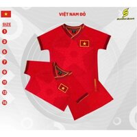 Bộ quần áo bóng đá Việt Nam cho bé