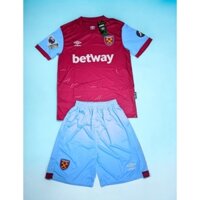 Bộ quần áo bóng đá WEST HAM 23/24 màu nâu west23