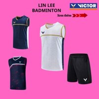 Bộ Quần Áo Cầu Lông Ba Lỗ Victor Thi Đấu Chuyên Nghiệp