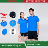 Bộ quần áo cầu lông Hiwing Mountain Lux1 màu Xanh