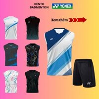 Bộ Quần Áo Cầu Lông YONEX Nam Nữ, Vải Thoáng Khí