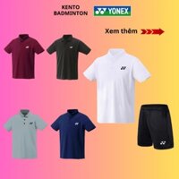 Bộ Quần Áo Cầu Lông YONEX Nam Nữ, Vải Thoáng Khí