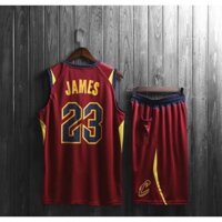 Bộ Quần Áo Chơi Bóng Rổ Cleveland Cavaliers Số 23