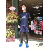 Bộ quần áo CLB Paris Saint-Germain tím than