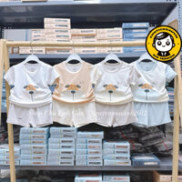 Bộ quần áo cộc tay cho bé hãng Hrnee