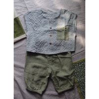 Bộ quần áo cộc tay cho bé trai bé gái