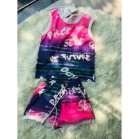 Bộ quần áo cộc tay cho bé trai, hàng Quảng Châu