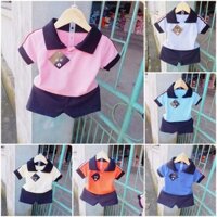 Bộ quần áo cộc tay cho bé