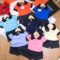 Bộ quần áo cộc tay cho bé