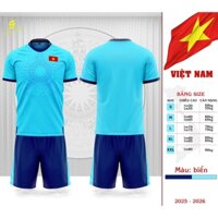 Bộ quần áo đá banh Việt Nam Xanh Thủ môn 2025