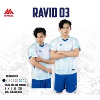 Bộ Quần Áo Đá Bóng MIKAL RAVID 03 Mới Nhất Cực Đẹp, Form Suông, Nam Nữ Mặc Đều Xinh 2025