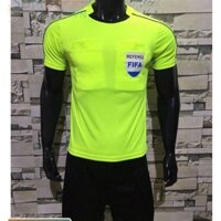 Bộ quần áo đá bóng trọng tài , áo đá bóng trọng tài ( ảnh thật)