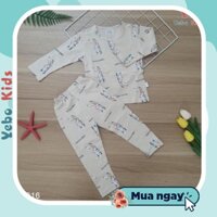 Bộ Quần Áo Dài Tay Cho Bé Mặc Thu Đông, Hàng Xuất Hàn YeBo Kids B0016