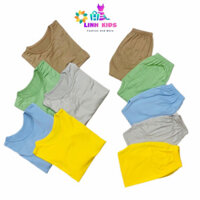 Bộ Quần Áo Dài Tay Cho Bé Trai Bé Gái LINHKIDS, Chất Thun Lạnh Trơn Vải Mềm Mát Mẻ Cho Bé BDT09
