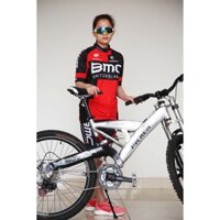 Bộ quần áo đạp xe năm nữ ngắn tay BMC