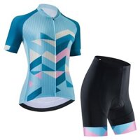 Bộ quần áo đạp xe nữ ngắn tay PKXD-1226