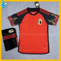 Bộ quần áo Đội Tuyển Bỉ màu Đỏ 22-23