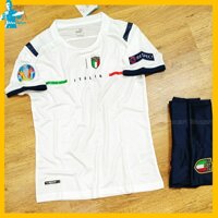 Bộ quần áo Đội tuyển Italia Euro màu trắng