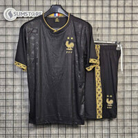 Bộ Quần Áo Đội Tuyển Pháp Đen SV 2025