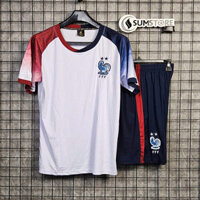 Bộ Quần Áo Đội Tuyển Pháp Trắng SV 2025