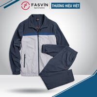 Bộ Quần Áo Gió Nam 2 Lớp FASVIN BC22540.1.HN Vải Gió Chun Lót Vải Thun Mềm Mịn Ấm Áp