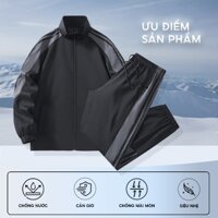 Bộ Quần Áo Gió Nam Cao Cấp - Chống Nước, Chống Gió, Thích Hợp Cho Hoạt Động Ngoài Trời và Thể Thao MANDIO SHOP