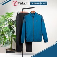Bộ Quần Áo Gió Thể Thao Nam FASVIN BC22521.HN 02 Lớp Lót Thun Dày Dặn Ấm Áp Chất Vải Kiểu Dáng Đẹp