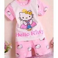Bộ quần áo hello kitty cho bé
