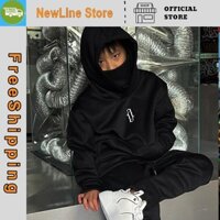 Bộ quần áo Hoodie cao cổ, Hoodie ninja bản trẻ chất nỉ bông dày dặn năng động Nam Nam Menswear