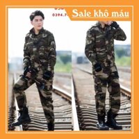 Bộ Quần Áo Kaki Túi Hộp Kiểu Lính US ARMY