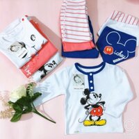 Bộ quần áo kèm khăn tam giác Momma cho bé trai, bé gái