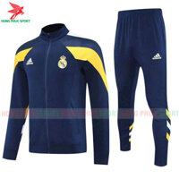 Bộ Quần Áo Khoác Bóng Đá Real Madrid 2025 2026 – Vải Nỉ