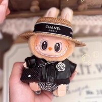 Bộ quần áo Labububububu 17cm v1v2v3 Tiệc ngồi Macaron Chanel Style Set