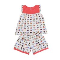 Bộ Quần Áo Lanh Bé Gái - Bộ Lanh Mặc Nhà Bé Gái Size Nhỏ 3-8 Tuổi Quần Đùi, Áo Sát Nách Chất Lanh Mát Lạnh