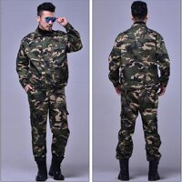 Bộ Quần Áo Lính Mỹ US ARMY Rằn Ri – Quần Áo Túi Hộp Chiến Thuật Quân Đội