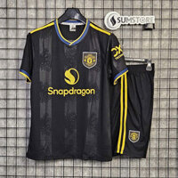 Bộ Quần Áo MU Training Đen Vàng 25