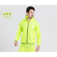 Bộ quần áo mưa đi xe đạp siêu nhẹ mà xanh dương phụ kiên chắc chắn siêu bền