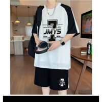 Bộ quần áo mùa hè bé trai 18-40kg, đồ bộ bé trai áo thun polo kèm quần short 6 7 8 9 10 tuổi