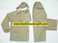 Bộ quần áo mưa quân nhu
