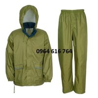 Bộ quần áo mưa quân nhu