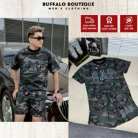 Bộ Quần Áo Nam A Đi Đát In Chữ Gap Siêu Nét - Bộ Quần Áo Nam Nữ Adasss Phối Vân Camo Siêu Chất