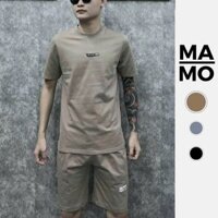 Bộ Quần Áo Nam , Bộ Thể Thao Nam Trơn Gắn Logo Ngực Chất Liệu Cotton Size 45kg đến 85kg BTT02