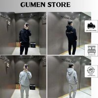 Bộ Quần Áo Nam Đì O In Chữ Cực Nét - Bộ Quần Áo Nỉ Nam Mùa Đông Cực Ấm