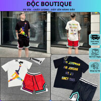 Bộ Quần Áo Nam J.D In LoGo 7 Mầu Quần Lót Lưới 2 Lớp Cao Cấpp - Bộ Hè Nam Jóc Đan Mẫu Mới Cực Chất Hót 2025