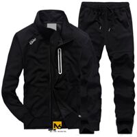 Bộ Quần Áo Nam Nữ Thể Thao 4 Chiều Set Quần Áo Nam Nữ Chống Nắng Chống Lạnh Cao Cấp ShopN6 - BQA1 Có Video - Đen - XL