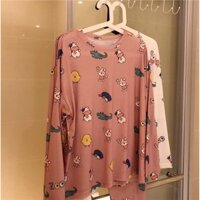 Bộ quần áo ngủ thun mỏng