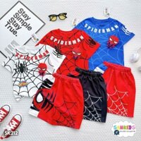 Bộ quần áo người nhện kèm tặng cài áo Nhện bông