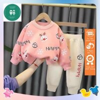 Bộ Quần Áo Nỉ Noel Cho Bé Trai  - Hà Dương Shoppe