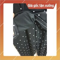 Bộ Quần Áo Nữ Chấm Bi Ảnh Thật