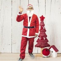 Bộ quần áo ông già noel người lớn M74  (nam)